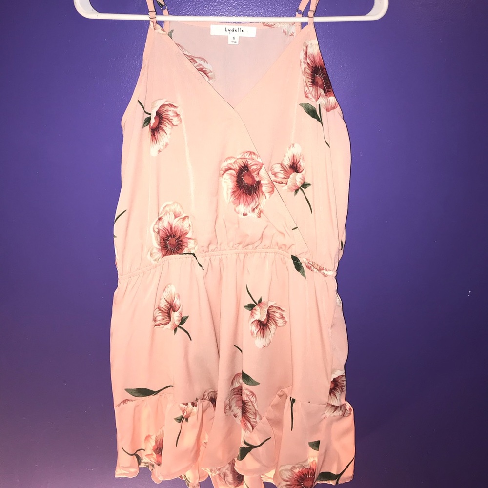 Pink romper